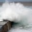 Stormy seas at Sennen