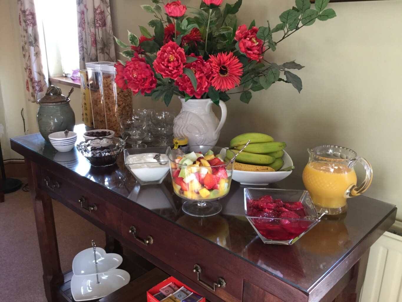 Breakfast buffet